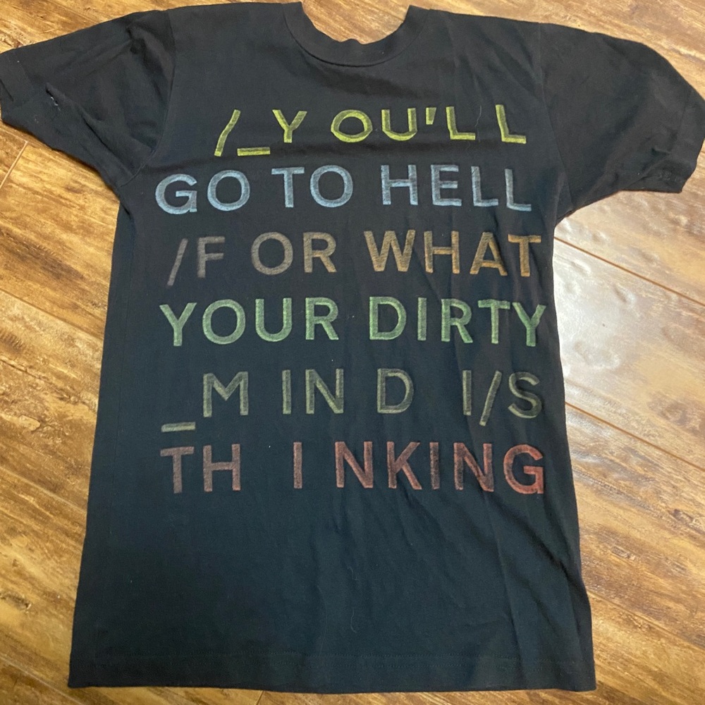 Radiohead vintage in rainbows tour 2007 T-shirt